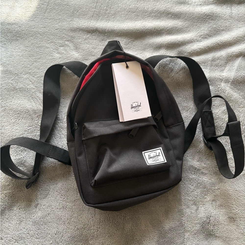 Mini Herschel Supply Black Backpack
